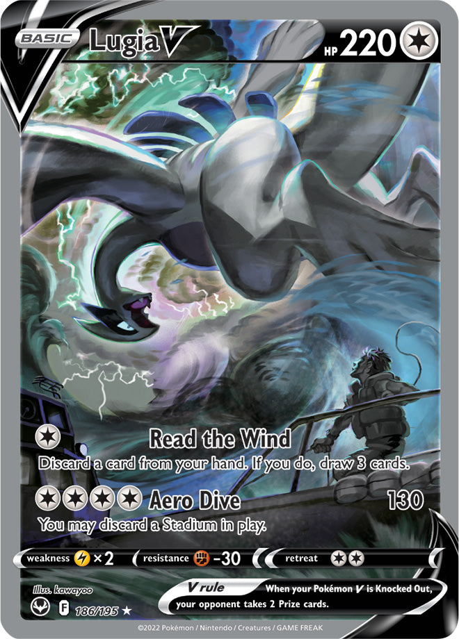 Reshiram V (Full Art) - SWSH12: Silver Tempest - Pokemon