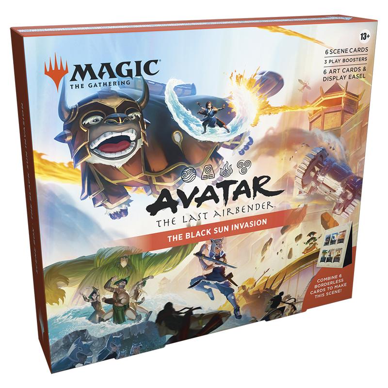 Magic The Gathering - Avatar the Last Airbender - The Black Sun Invasion Scene Box