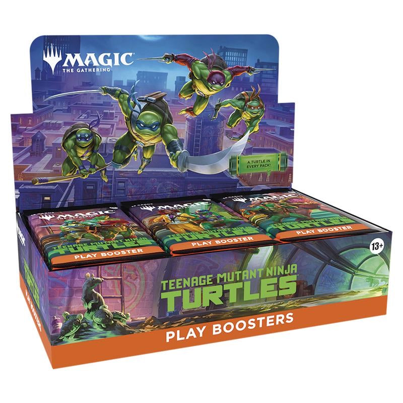 Magic The Gathering - Universes Beyond - Teenage Mutant Ninja Turtles - Play Booster Box (30 Packs) - JET Cards