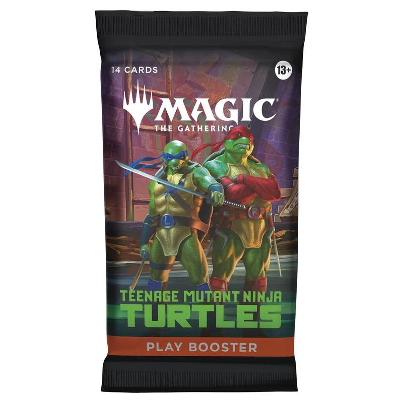 Magic The Gathering - Universes Beyond - Teenage Mutant Ninja Turtles - Play Booster Pack - JET Cards
