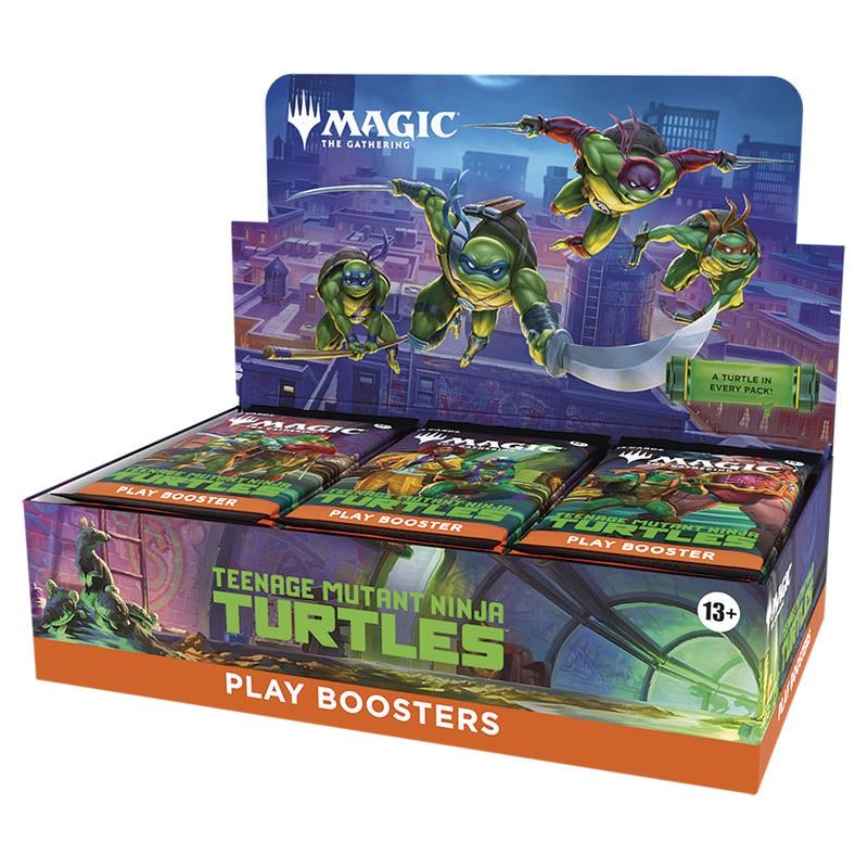 Magic The Gathering - Universes Beyond - Teenage Mutant Ninja Turtles - Play Booster Box (30 Packs) - JET Cards