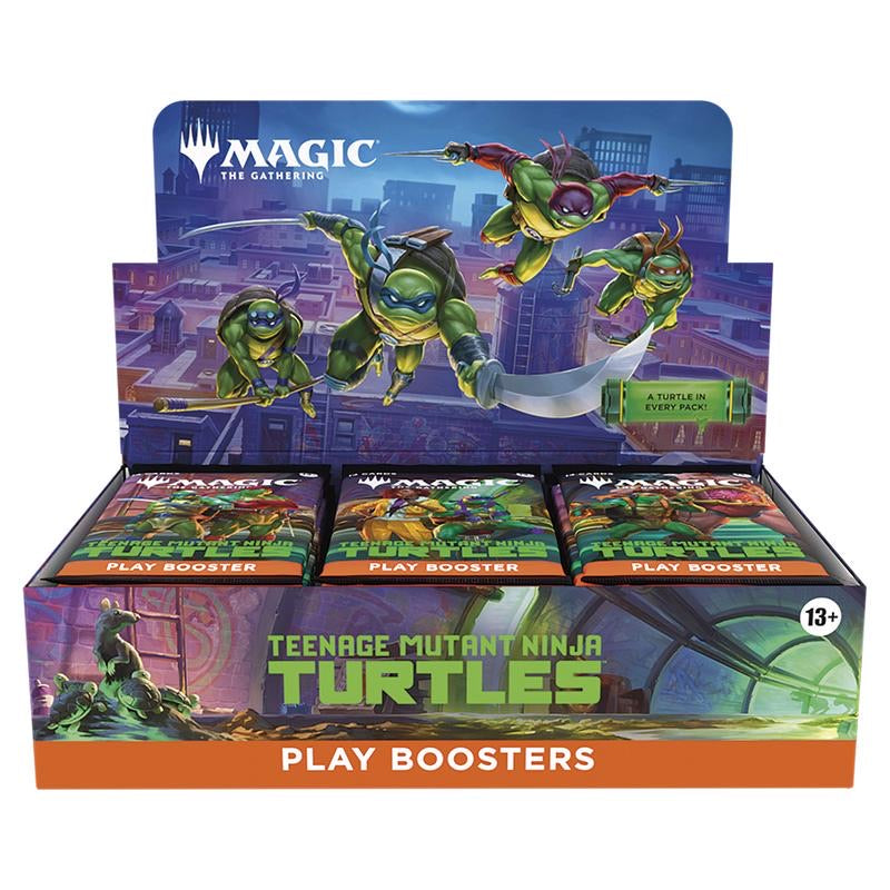 Magic The Gathering - Universes Beyond - Teenage Mutant Ninja Turtles - Play Booster Box (30 Packs) - JET Cards