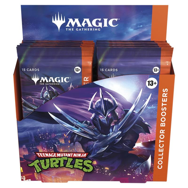 Magic The Gathering - Universes Beyond - Teenage Mutant Ninja Turtles - Collector Booster Box (12 Packs) - JET Cards