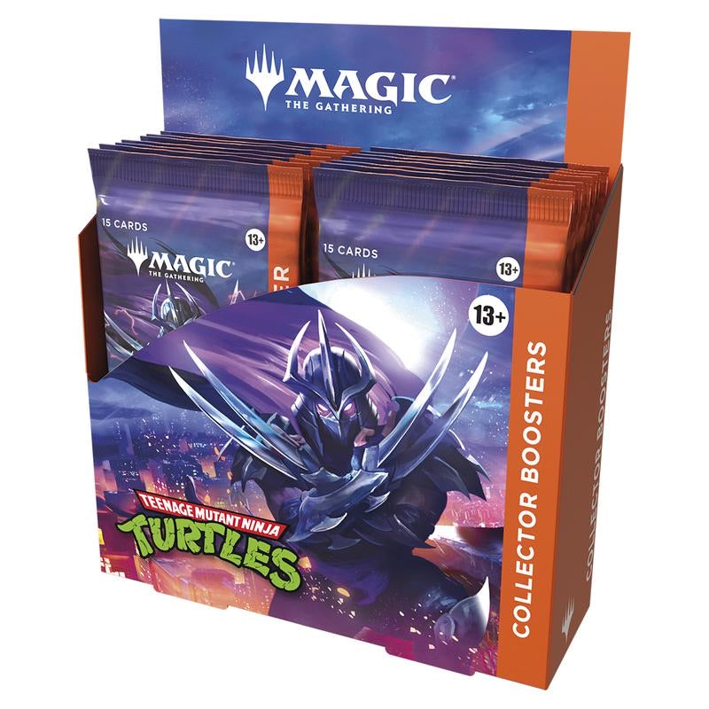 Magic The Gathering - Universes Beyond - Teenage Mutant Ninja Turtles - Collector Booster Box (12 Packs) - JET Cards