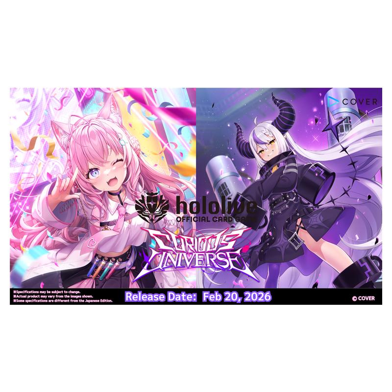 Hololive Official Card Game - Curious Universe - Booster Pack - JET Cards
