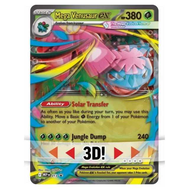 Pokemon - Mega Venusaur ex - Premium Collection - JET Cards