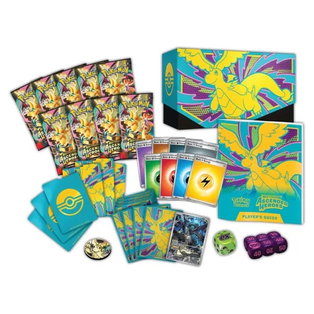 Pokemon - Mega Evolution - Ascended Heroes - Elite Trainer Box - JET Cards