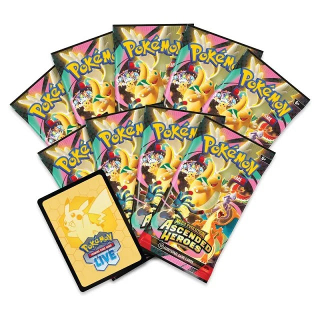 Pokemon - Mega Evolution - Ascended Heroes - Elite Trainer Box - JET Cards