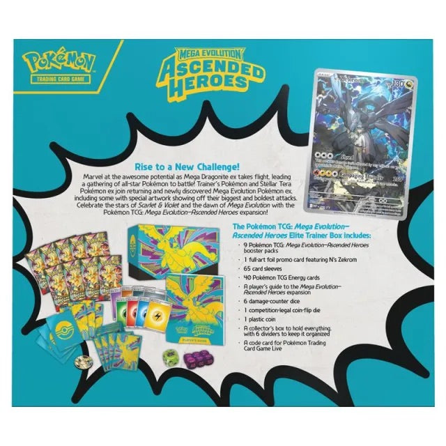 Pokemon - Mega Evolution - Ascended Heroes - Elite Trainer Box