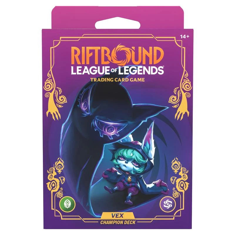 Riftbound: League of Legends TCG - Unleashed - Champion Deck - Vex - JET Cards