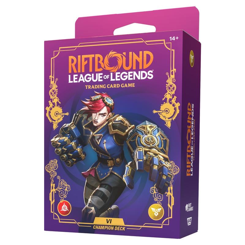 Riftbound: League of Legends TCG - Unleashed - Champion Deck - Vi - JET Cards