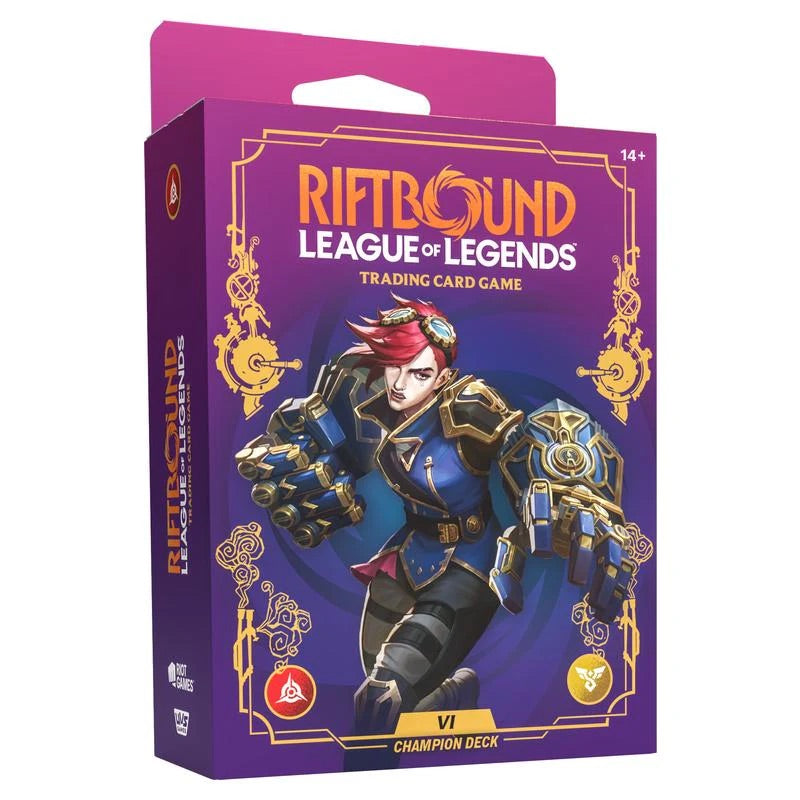 Riftbound: League of Legends TCG - Unleashed - Champion Deck - Vi - JET Cards
