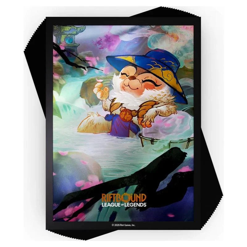 Riftbound: League of Legends TCG - Spiritforged - Art Sleeves - Spirit Blossom Teemo (100 Sleeves) - JET Cards