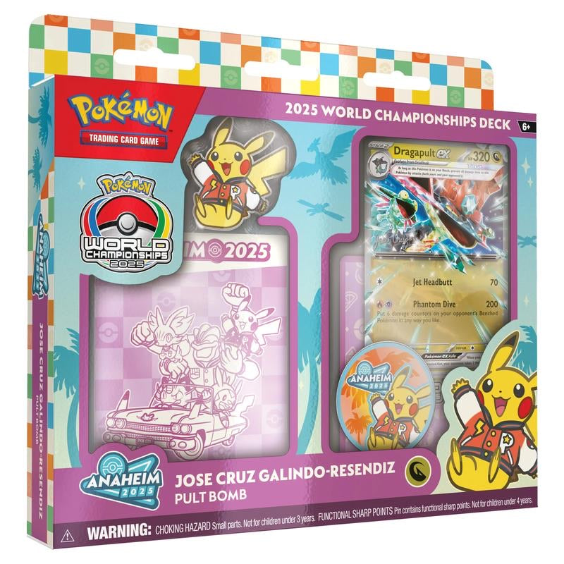 Pokemon - 2025 World Championship Deck - Jose Cruz Galindo Resendiz (Pult Bomb) - JET Cards