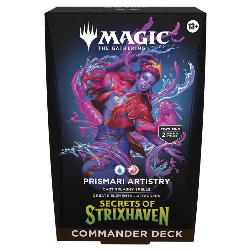 Magic The Gathering - Secrets of Strixhaven - Commander Deck - Bundle of 5 - JET Cards