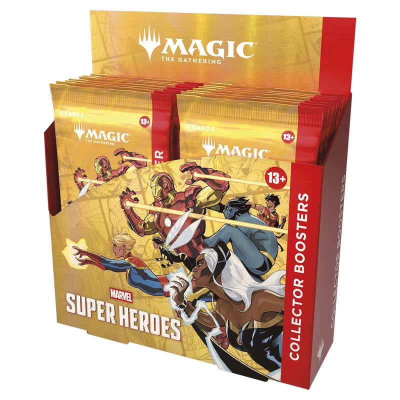 Magic The Gathering - Marvel Super Heroes - Collector Booster Box (12 Packs) - JET Cards