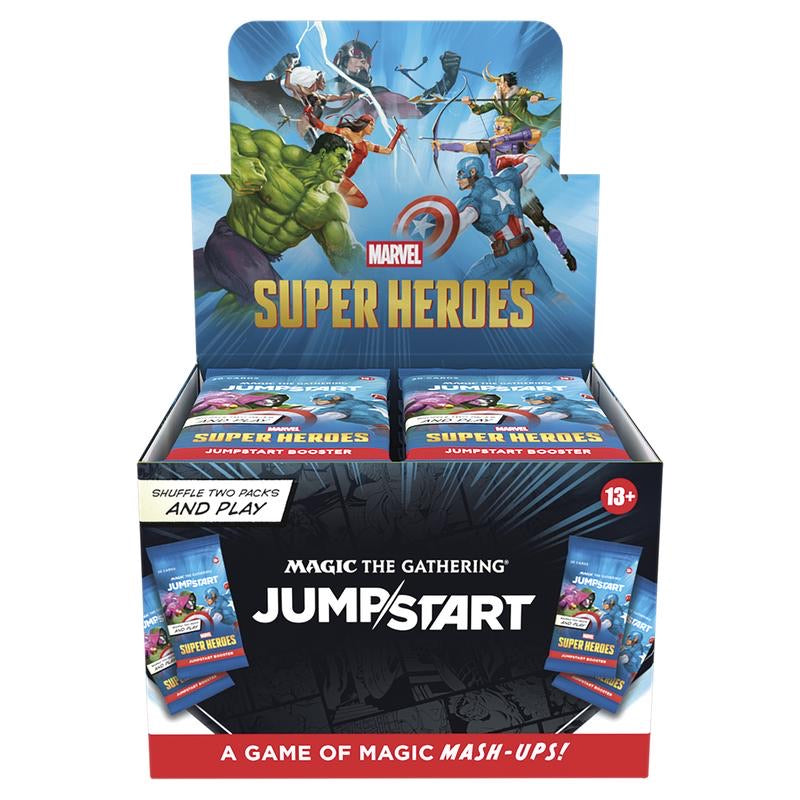 Magic The Gathering - Marvel Super Heroes - Jumpstart Booster Box (24 Packs)