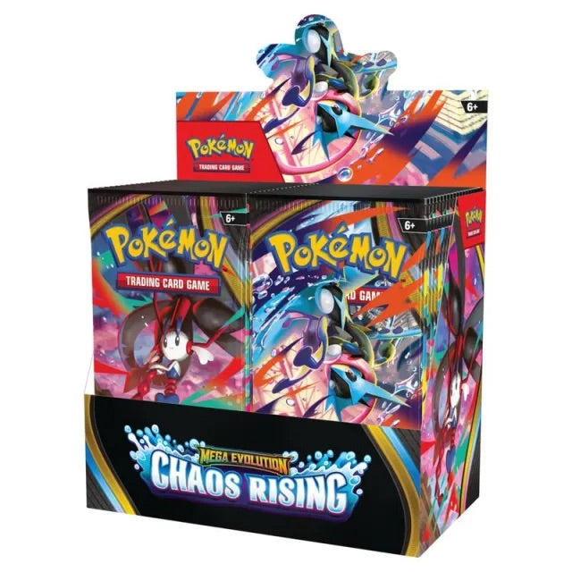 Pokemon - Mega Evolution - Chaos Rising - Booster Box (36 Boosters) - JET Cards