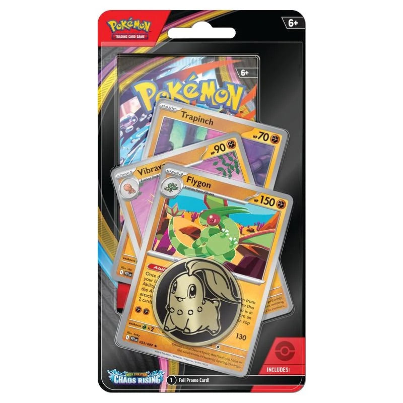 Pokemon - Mega Evolution - Chaos Rising - Premium Checklane Blister - Flygon
