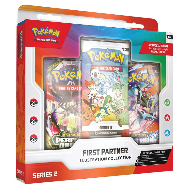 IN-STORE EXCLUSIVE - Pokemon - First Partner Illustration Collection Box - Series 2 - JET Cards