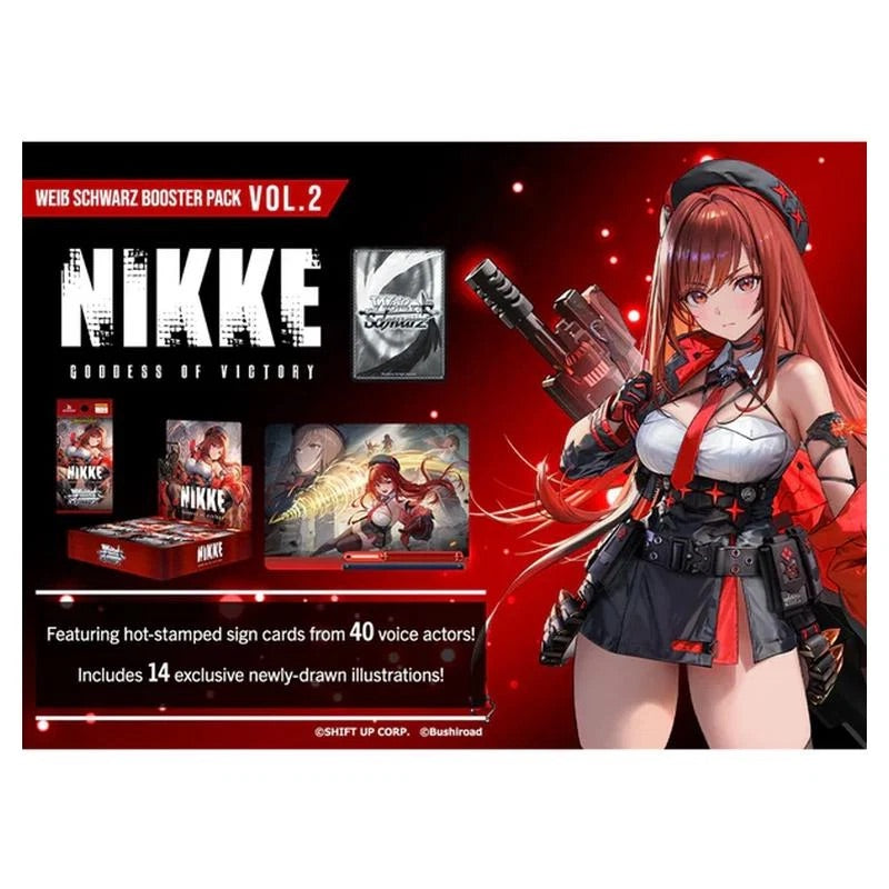 Weiss Schwarz - GODDESS OF VICTORY: NIKKE Vol.2 - Booster Box (10 Packs)
