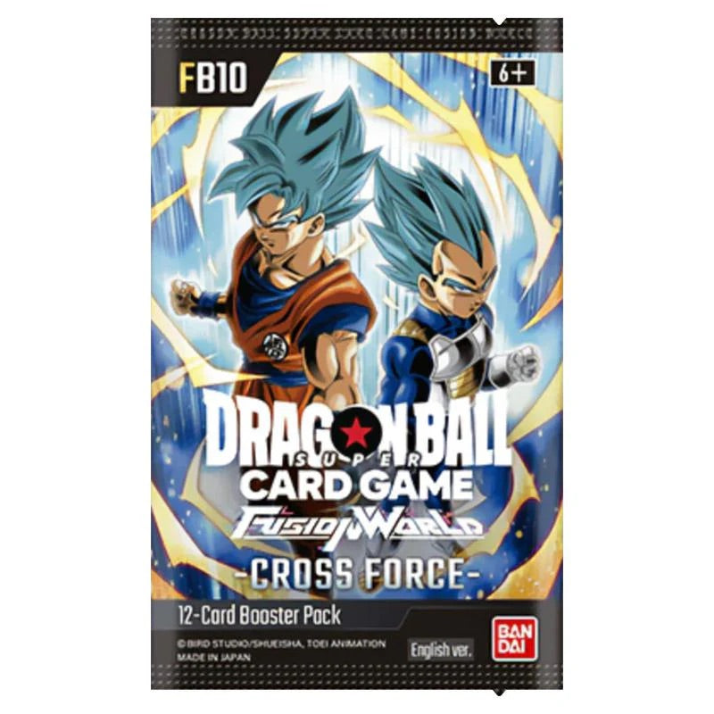 Dragon Ball Super Card Game - Fusion World - FB10 - Cross Force - Booster Pack - JET Cards