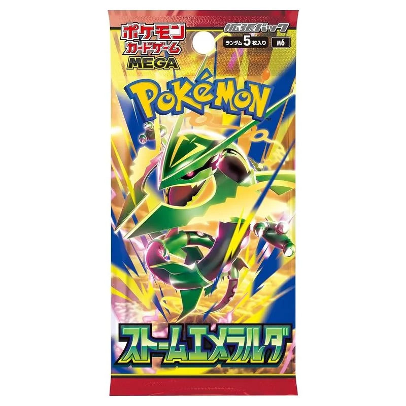 Pokemon - Mega Evolution - Storm Emeralda - Japanese Booster Box (30 Packs)