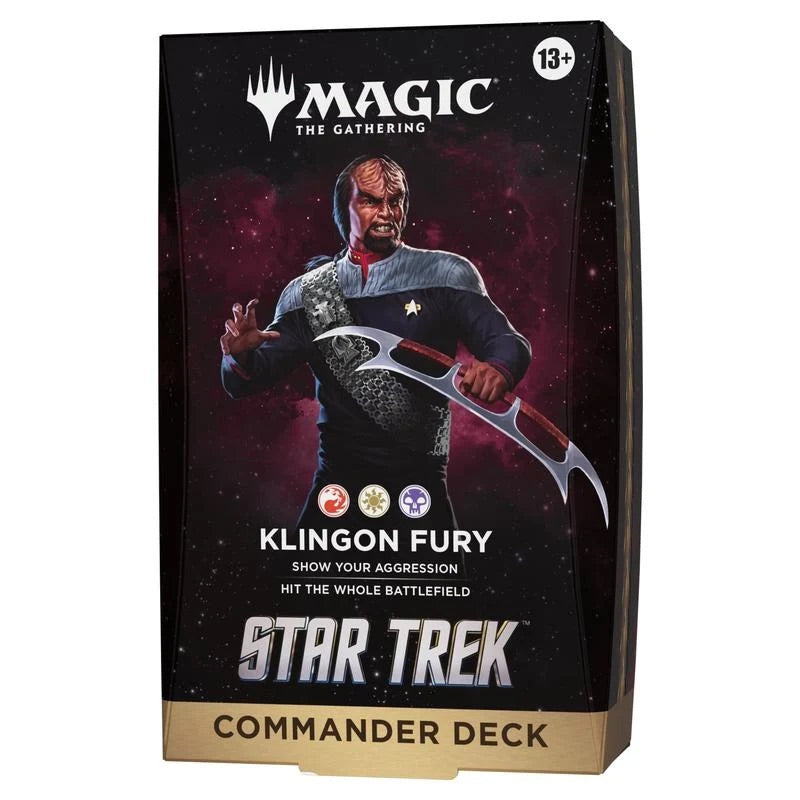 Magic The Gathering - Star Trek - Commander Deck - Klingon Fury