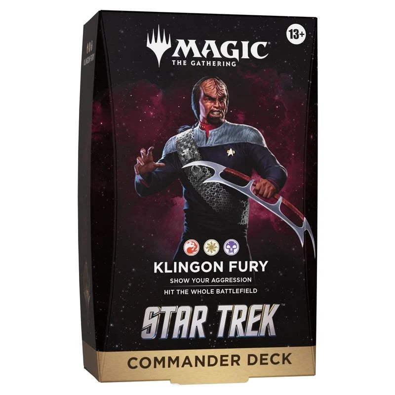 Magic The Gathering - Star Trek - Commander Deck - Klingon Fury