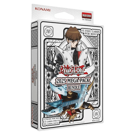 Yu-Gi-Oh! - 2025 Mega-Pack Bundle Tuckbox - Display Case (12 Tuckboxes) - JET Cards