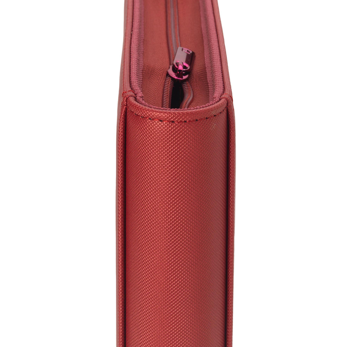 Vault X - 9-Pocket Exo-Tec® - Zip Binder - Metallic Red