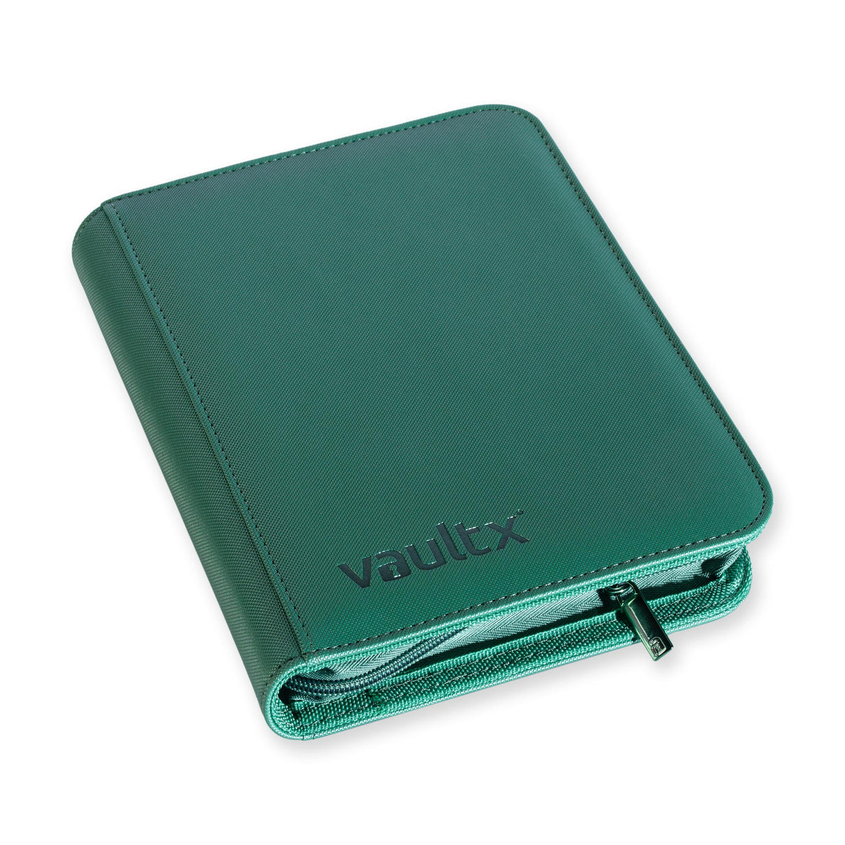 Vault X - 4-Pocket Exo-Tec® - Zip Binder - Metallic Green