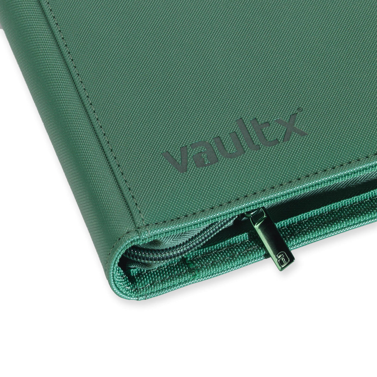 Vault X - 4-Pocket Exo-Tec® - Zip Binder - Metallic Green