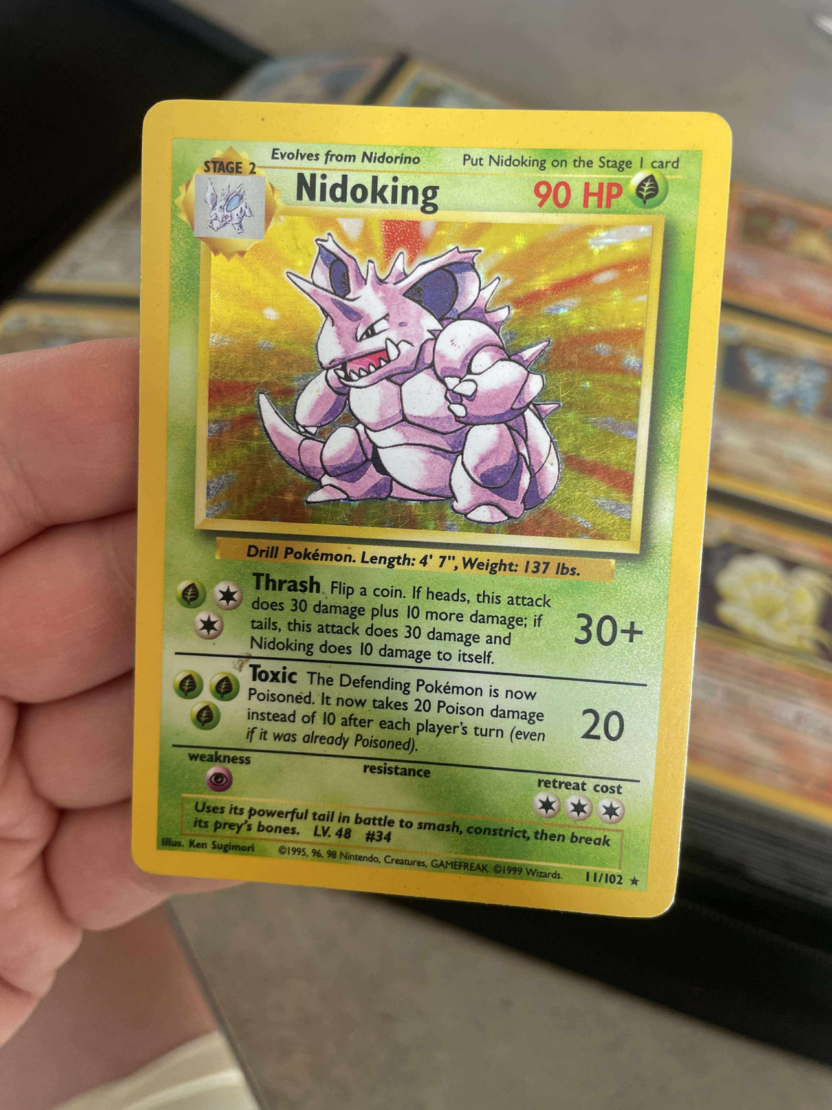 Pokemon - Complete 1999 Base Set 102/102 - Excellent to Lightly Played Condition - JET Cards