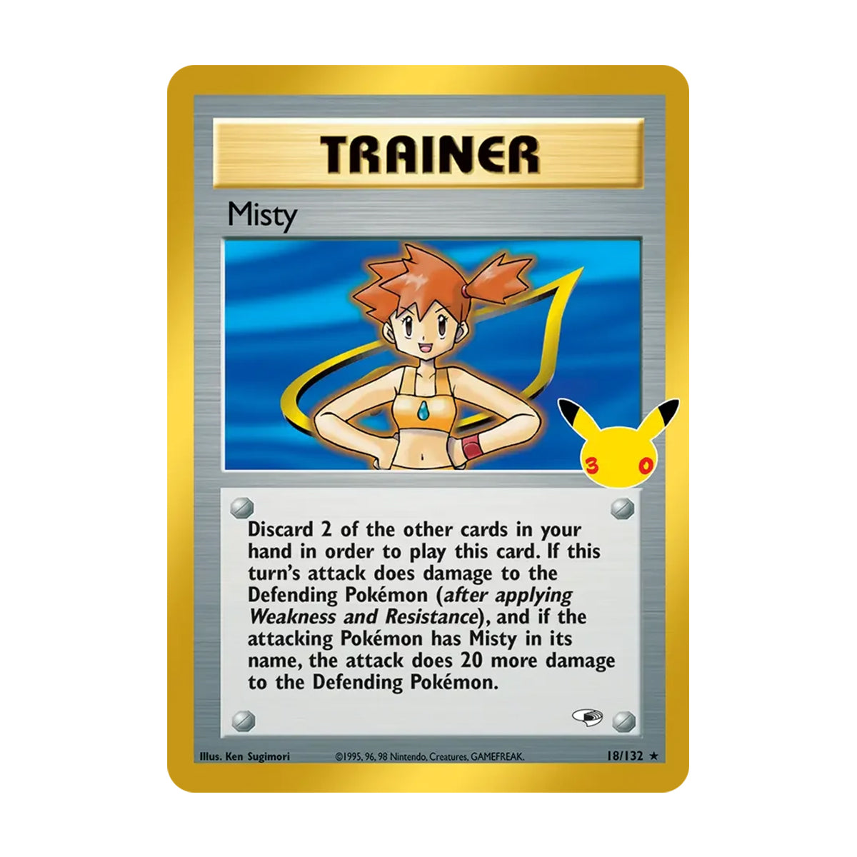 Misty 18/132 - Mega Evolution - 30th Celebration - Classic Collection