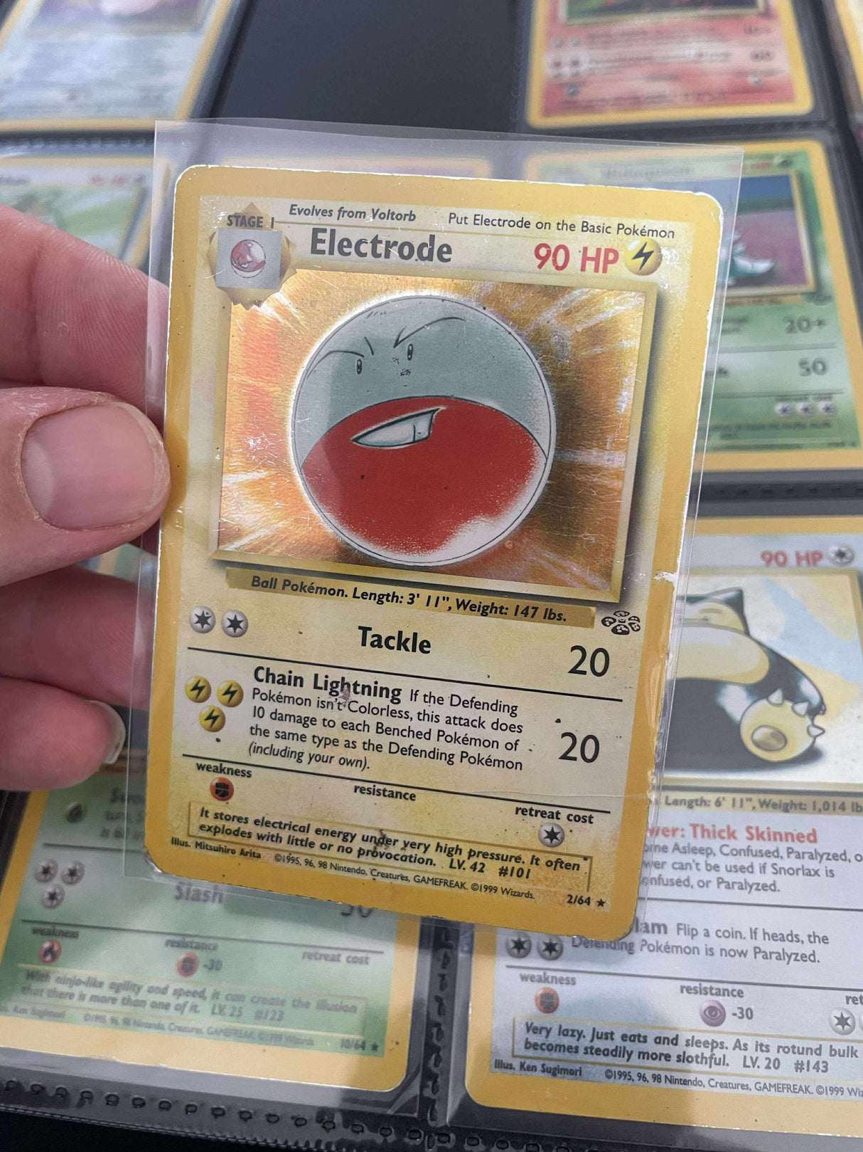 Pokemon - Complete 1999 Jungle Set - Lightly Played to Moderately Played - JET Cards