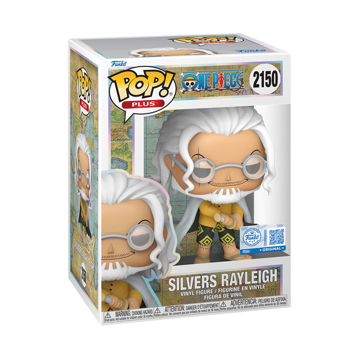 Funko POP! (Exclusive) - One Piece - Silvers Rayleigh Vinyl Figure #2150
