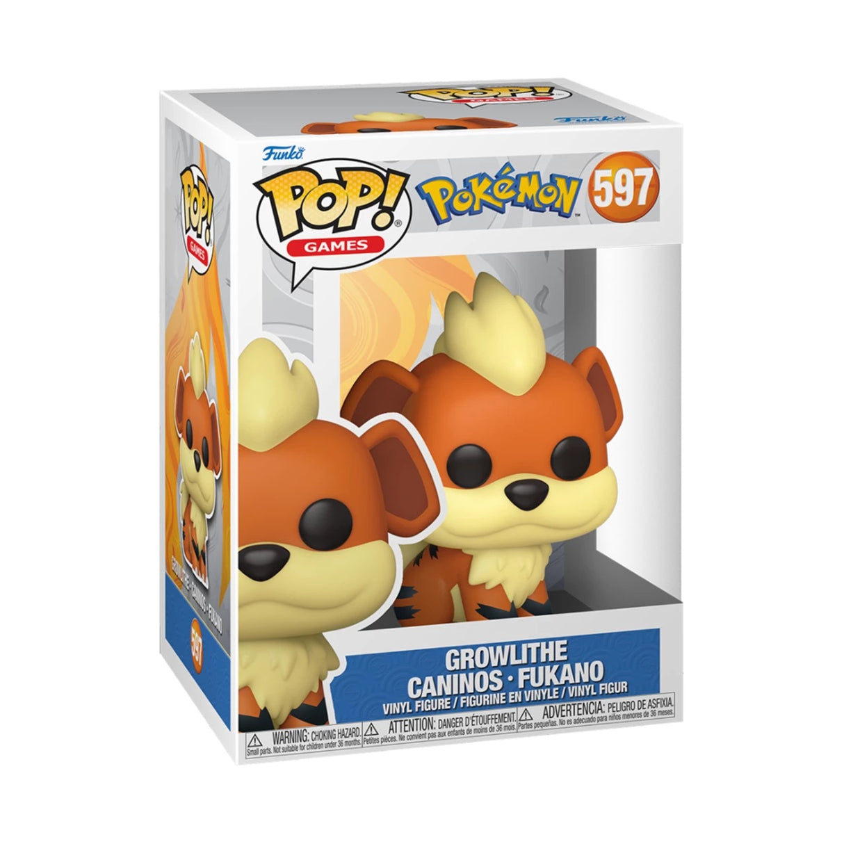 Funko POP! - Pokemon - Growlithe Vinyl Figure #597