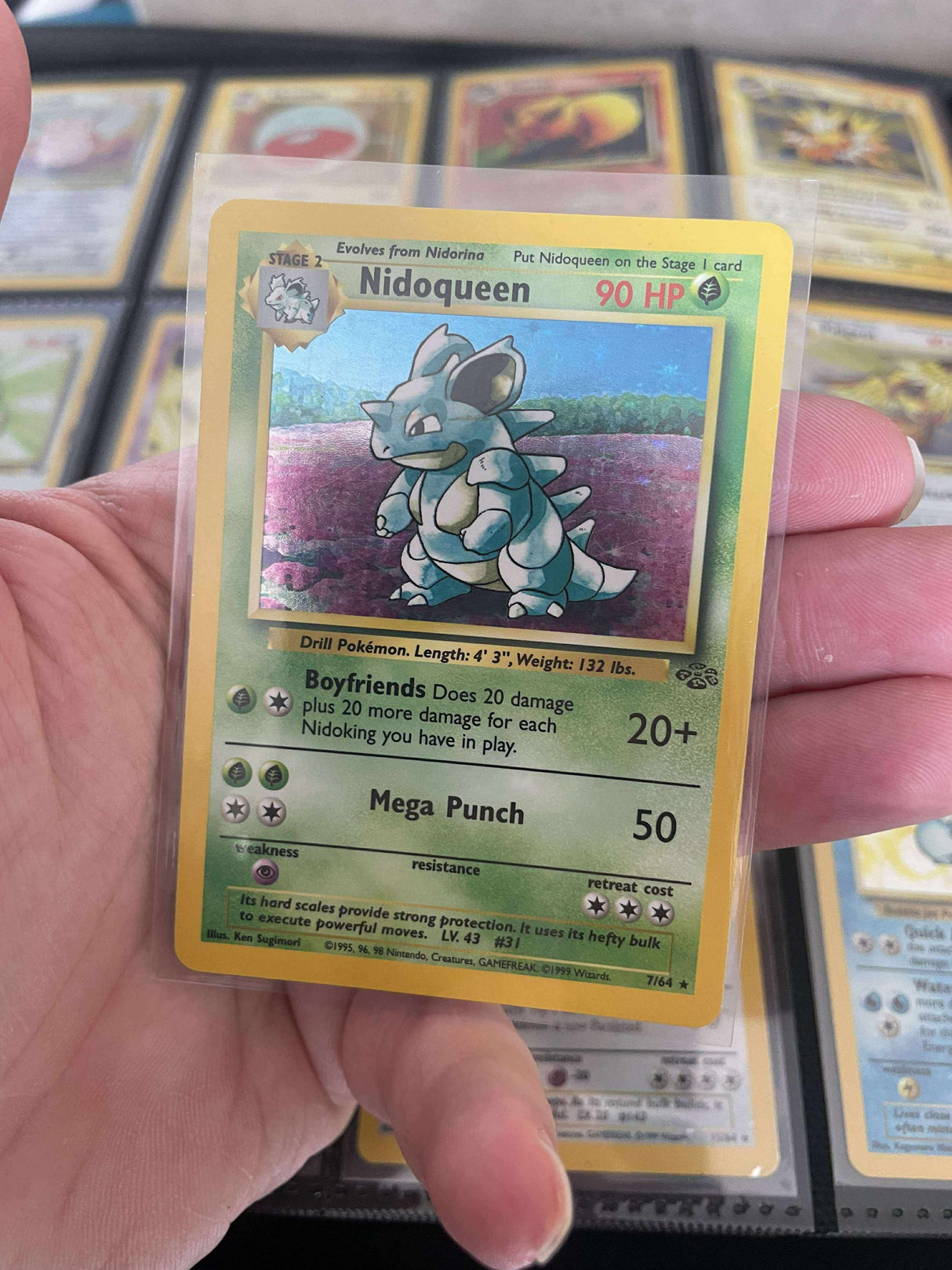 Pokemon - Complete 1999 Jungle Set - Lightly Played to Moderately Played - JET Cards