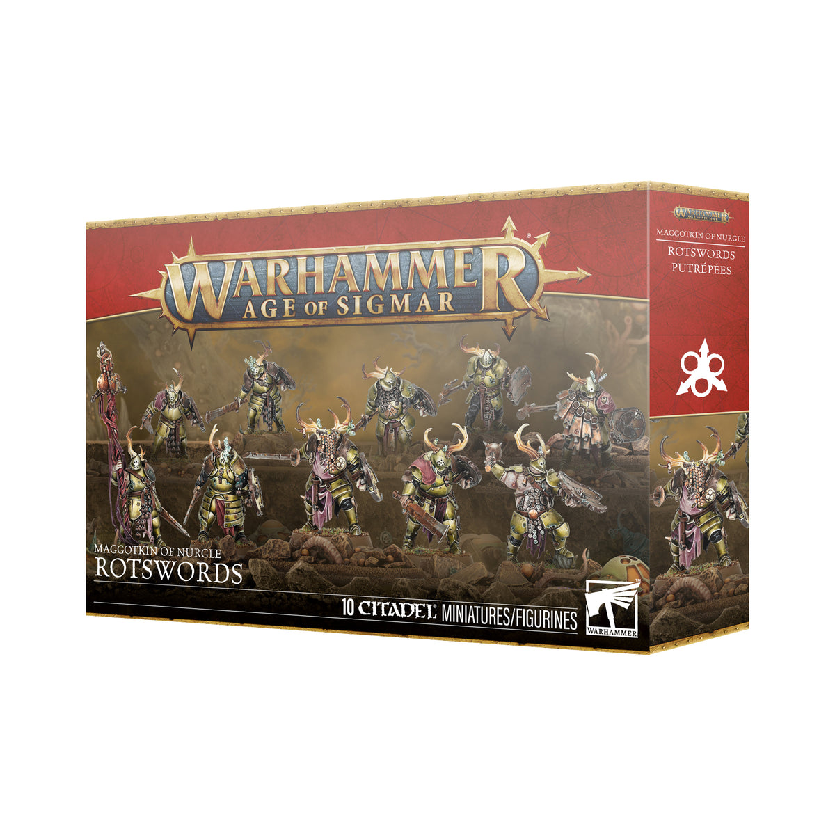 Warhammer Age of Sigmar - Maggotkin Of Nurgle - Rotswords