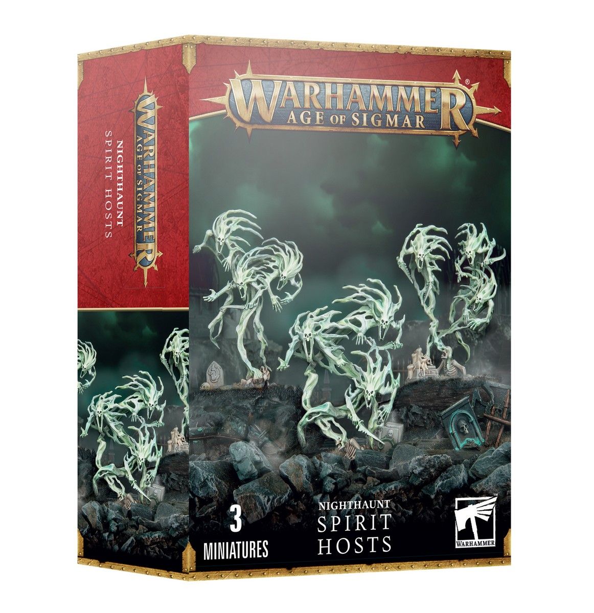 Warhammer Age of Sigmar - Nighthaunt - Spirit Hosts - JET Cards