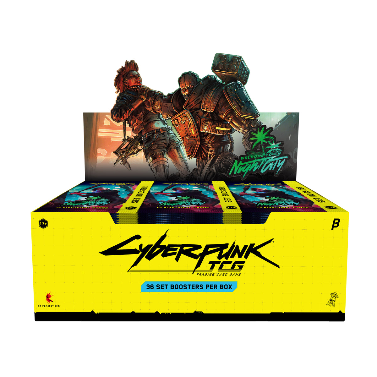 Cyberpunk TCG - Set 01 - Welcome to Night City - Beta Booster Box (36x Packs)