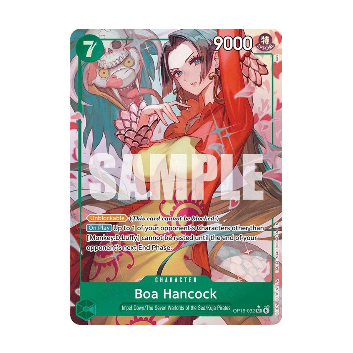 Boa Hancock OP16-032 - OP16 The Time of Battle - Super Rare - Alternate Art