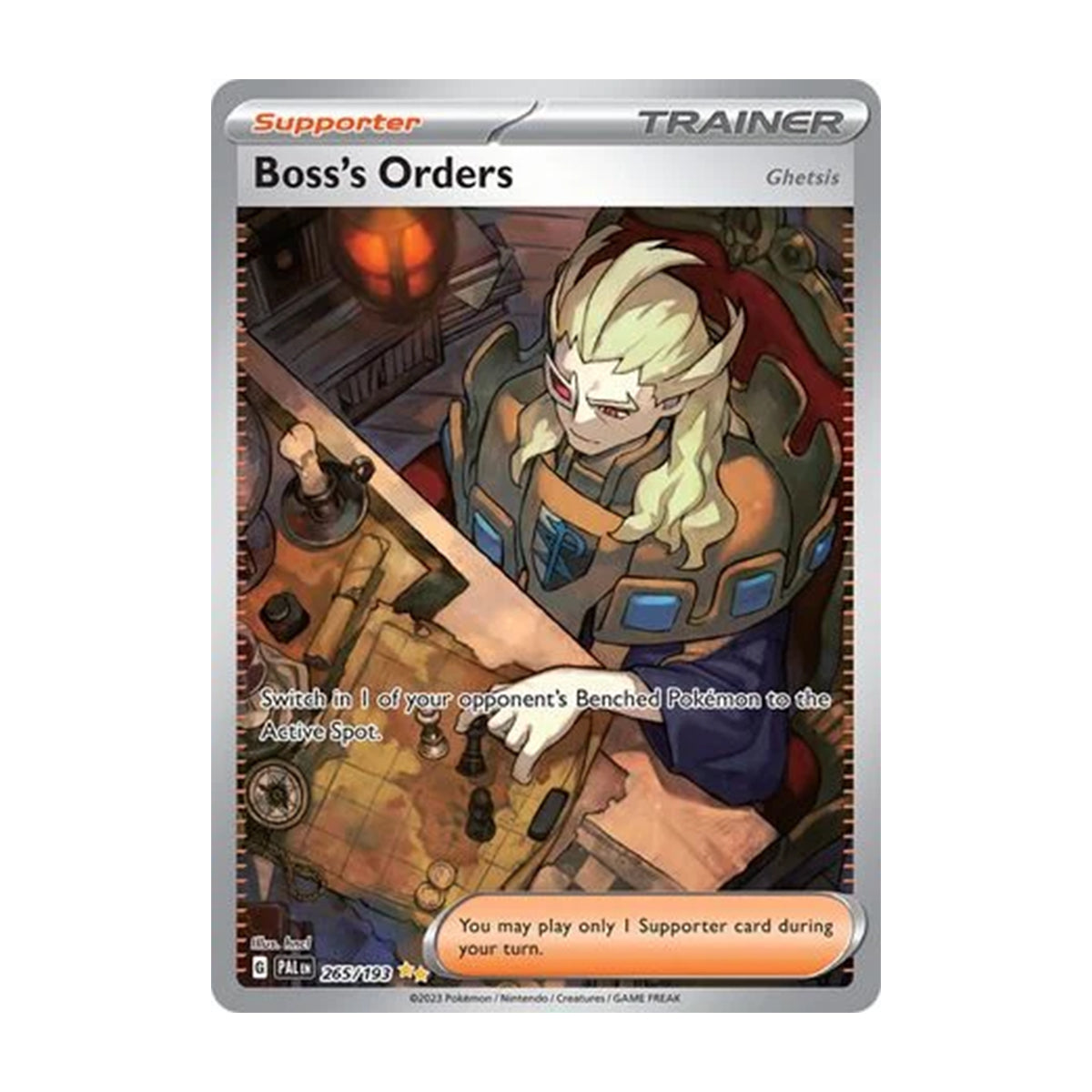 Boss's Orders 265/193 - Scarlet & Violet - Paldea Evolved - Special Illustration Rare