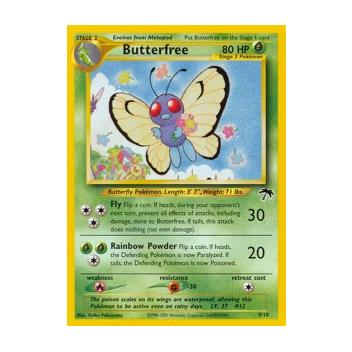 Butterfree 9/18 - Southern Island - Rare
