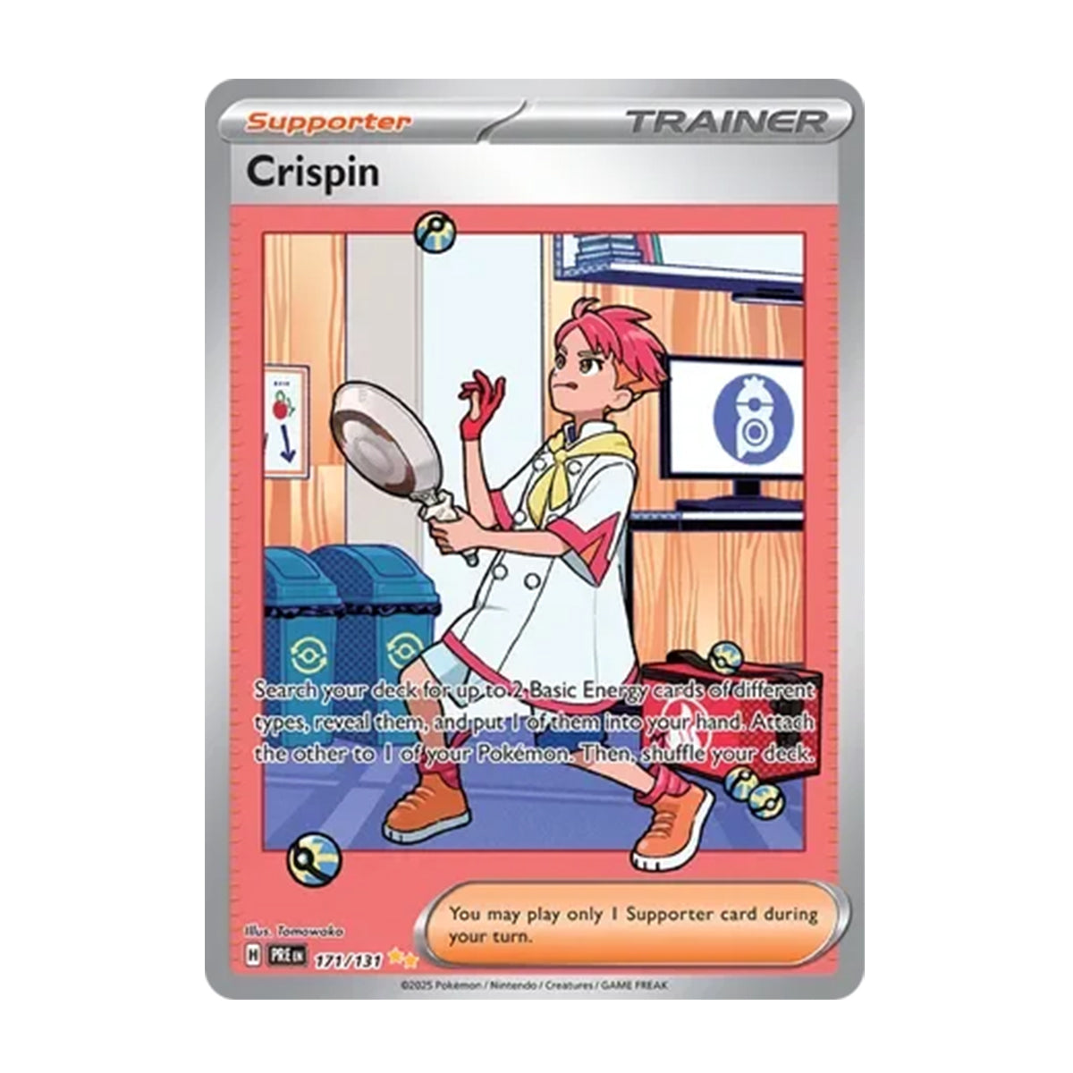 Crispin 171/131 - Scarlet & Violet - Prismatic Evolutions - Special Illustration Rare