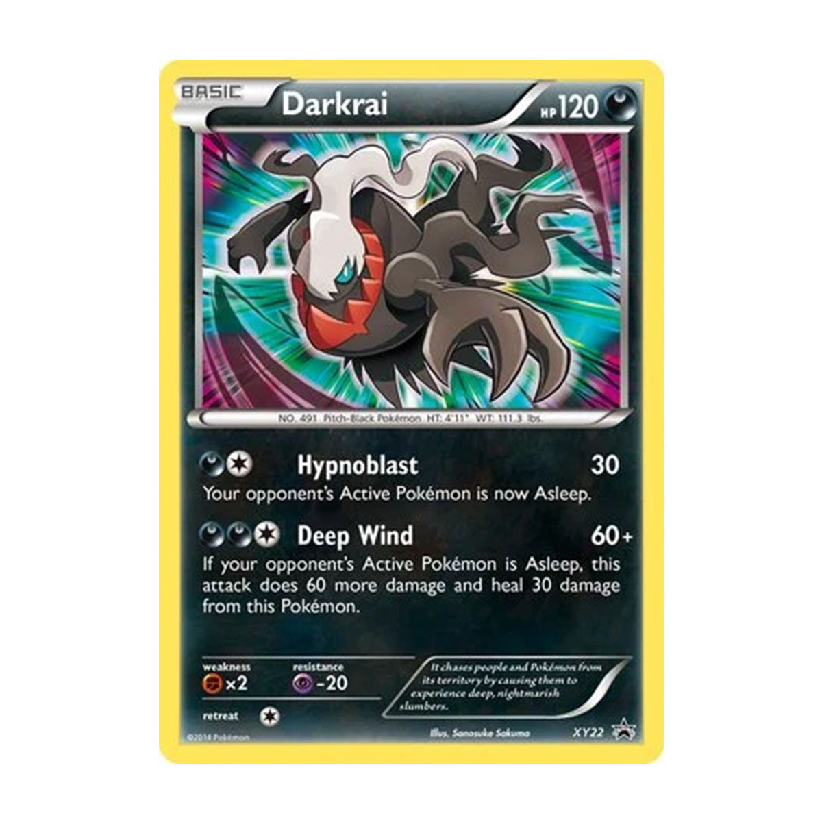 Darkrai XY22 - XY - Promo