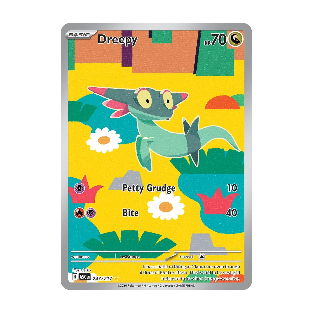 Dreepy 247/217 - Mega Evolution - Ascended Heroes - Illustration Rare
