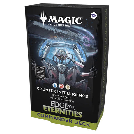 Magic The Gathering - Edge of Eternities - Commander Deck - Counter Intelligence - JET Cards