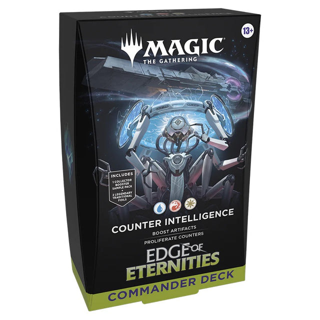 Magic The Gathering - Edge of Eternities - Commander Deck - Counter Intelligence - JET Cards